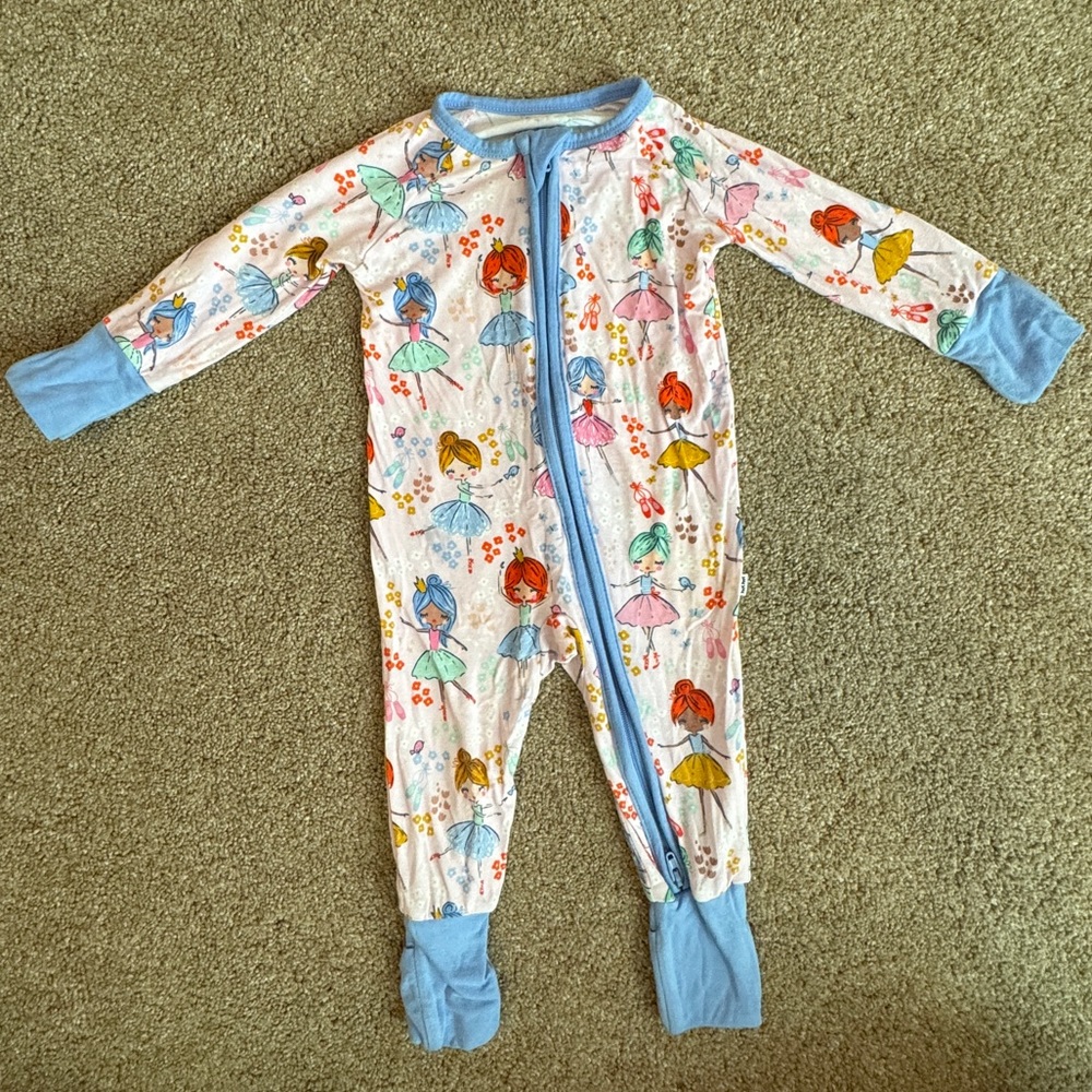 Little Sleepies ballerina sleeper 0-3